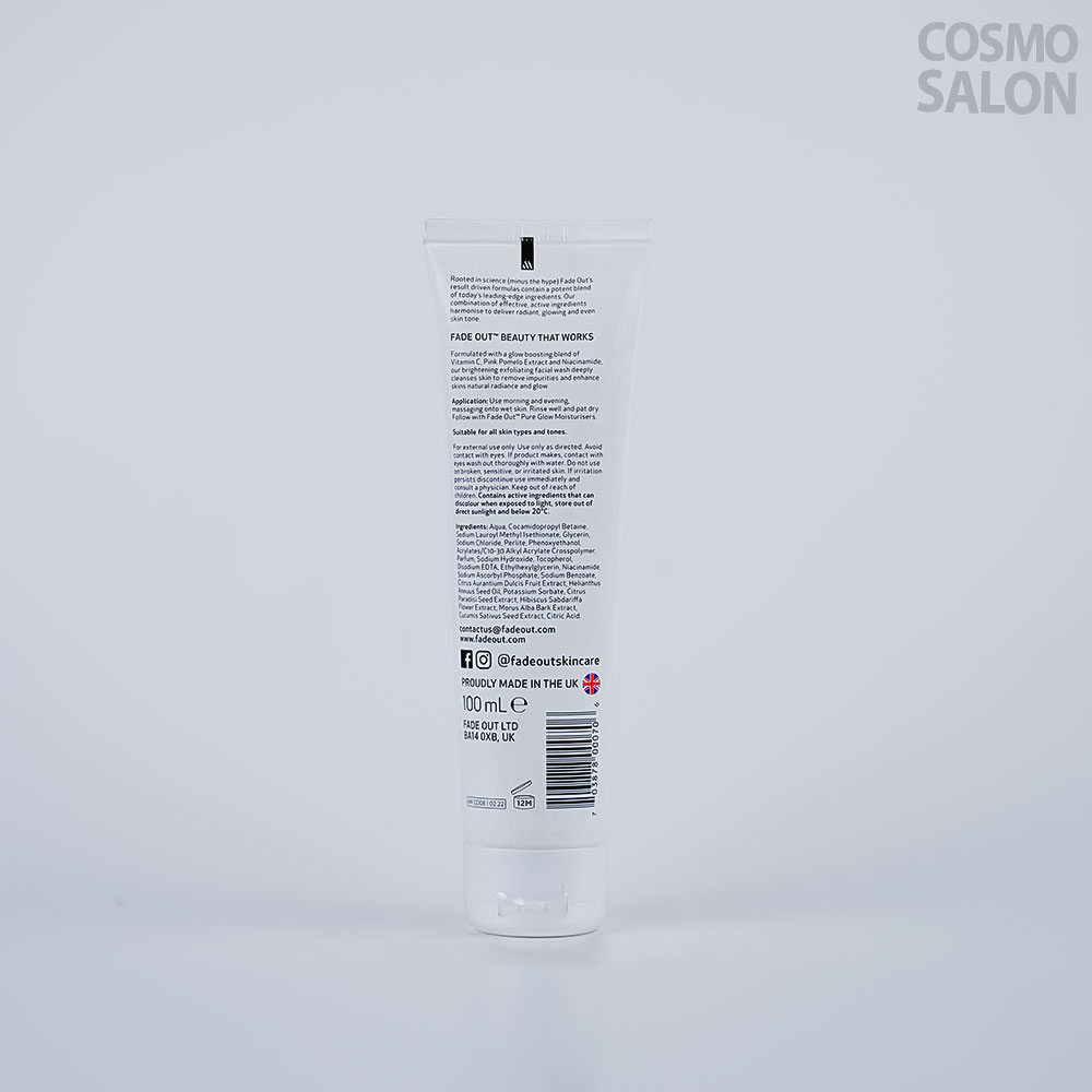 Fade Out Pure Glow Whitening Exfoliating Facial Wash - Image 2