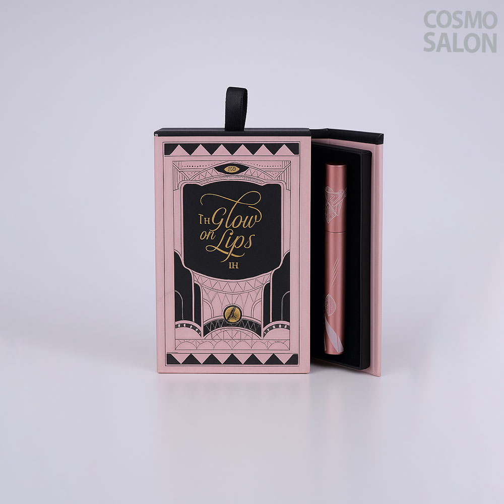 THE GLOW ON LIPS – Pink & Gold Box (Upside Displayed)