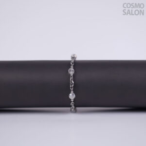 Beaded Crystal Chain Bracelet